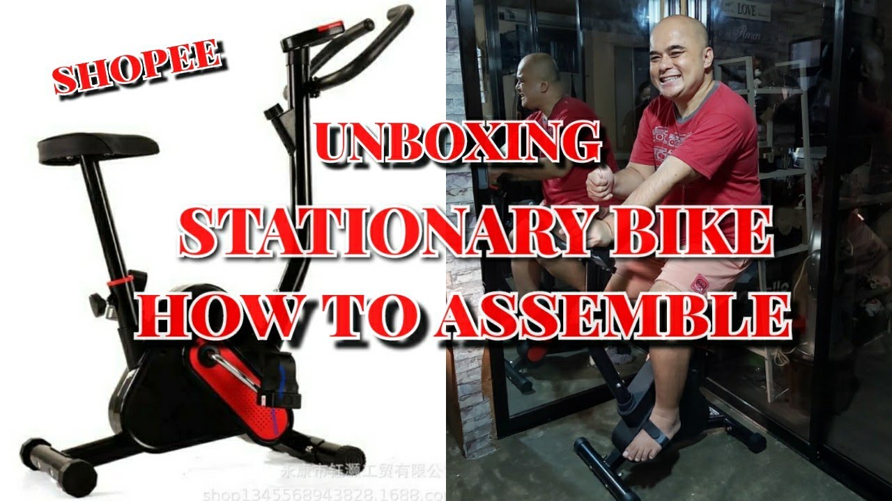 How to Assemble Stationary Bike | SHOPEE