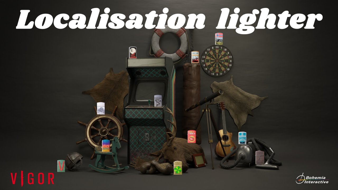 Vigor briquet (lighter) localisation
