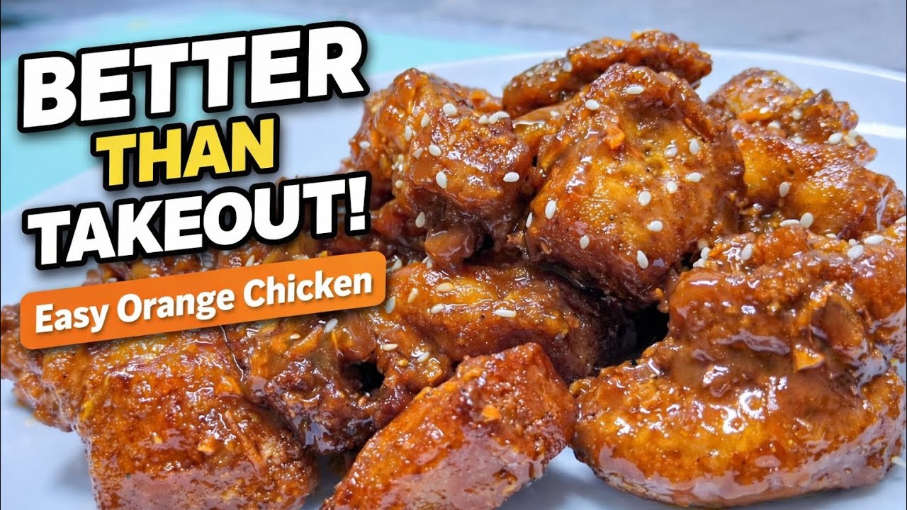 How to Make Crispy Orange Chicken at Home | Easy & Affordable