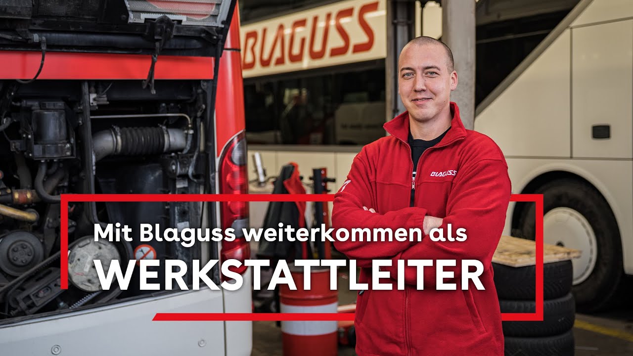 Mit BLAGUSS weiterkommen als Werkstattleiter.