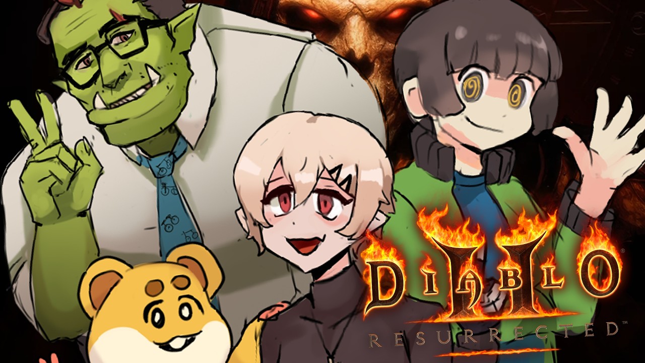 Unc Slop Hours: Diablo II Resurrected with the squad!