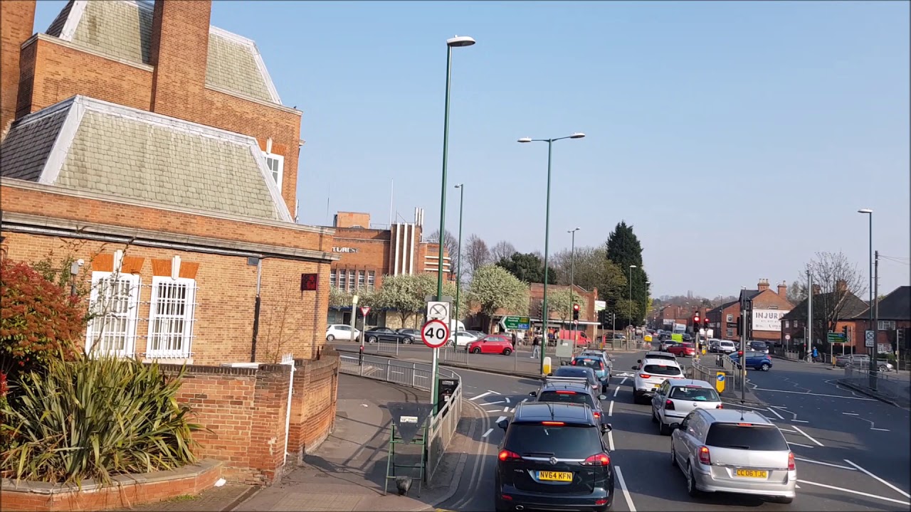 Yellow Line 68A Full Route Visual- Bulwell, Snape Wood to City, Victoria Centre