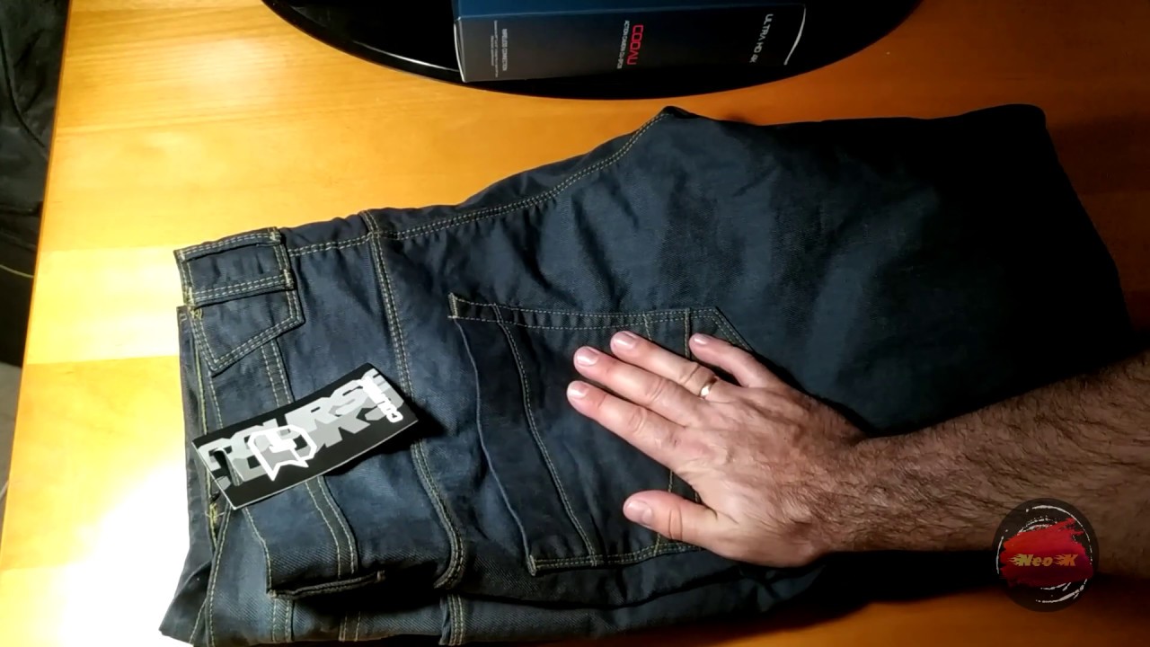 Capitulo 7 Pantalón de moto con refuerzo aramida.