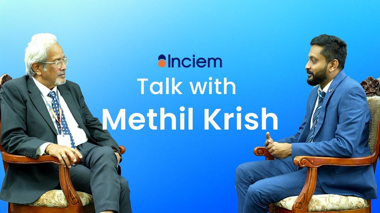 Talk with Shri Methil Krish | Anoop Sasidharan | Inciem #learning #business