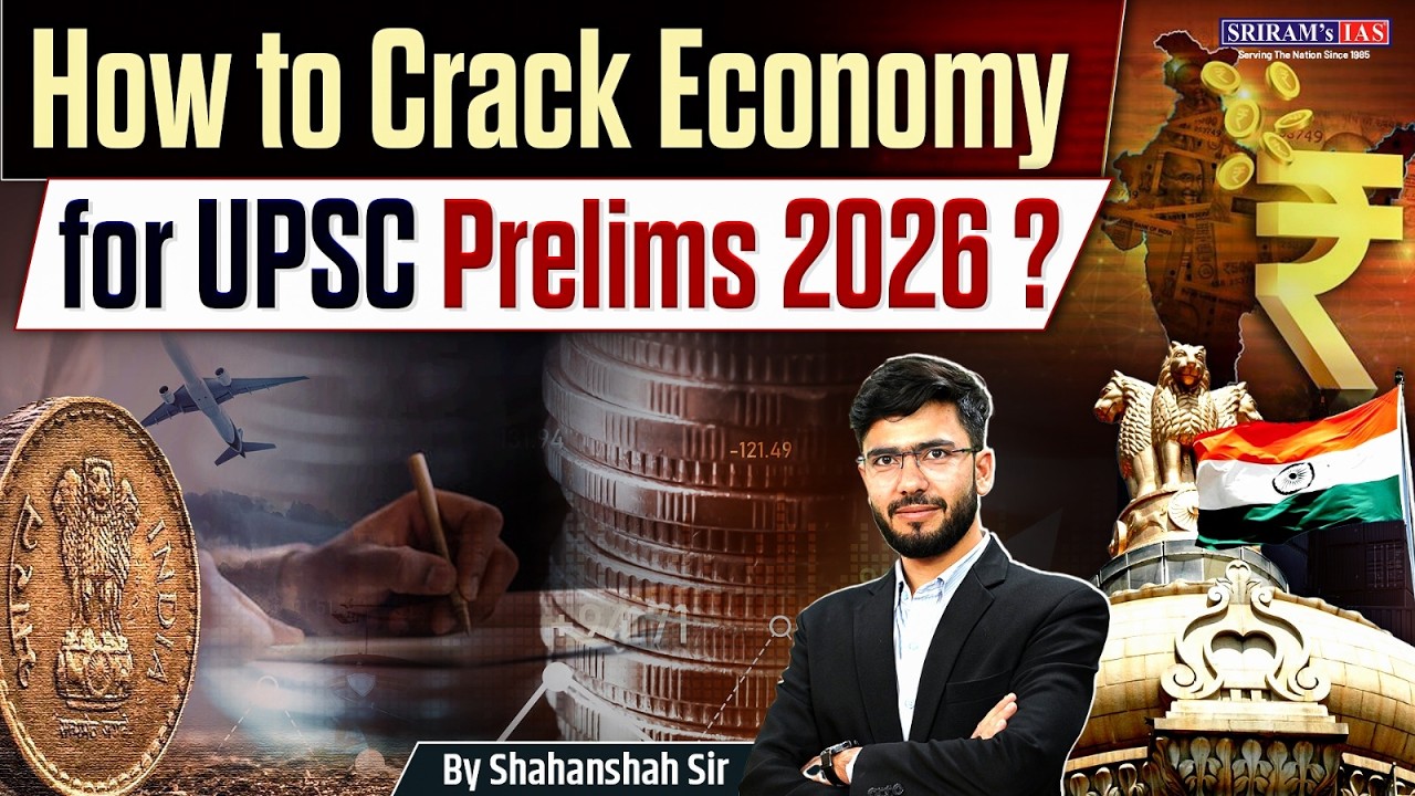 UPSC Economy Strategy 2026 | How to Prepare Economy for Prelims #UPSCPrelims2026 #UPSCEconomy