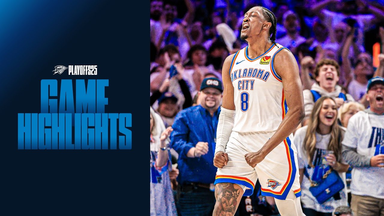 OKC Thunder vs Memphis Grizzlies | Round 1 Game 1 Highlights | NBA Playoffs | April 20, 2025