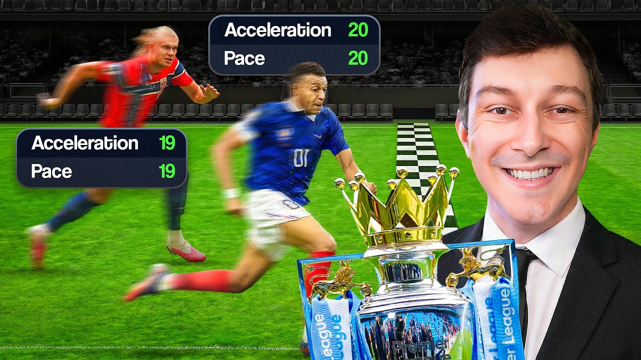 Я создал самую быструю команду в Football Manager.