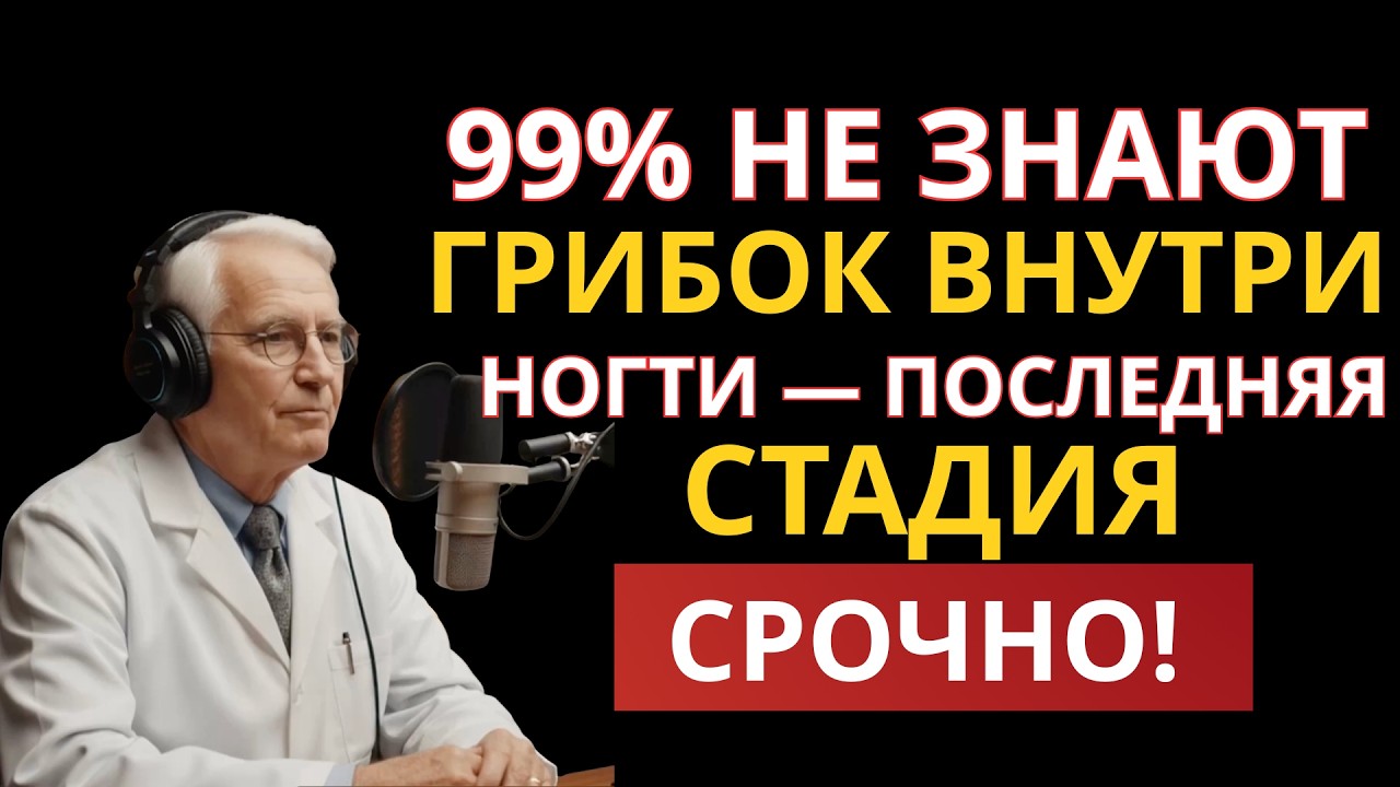 Грибок ногтей не уходит? Врач раскрыл систему из 9 шагов, которая работает изнутри | БЕЗ ТАБЛЕТОК