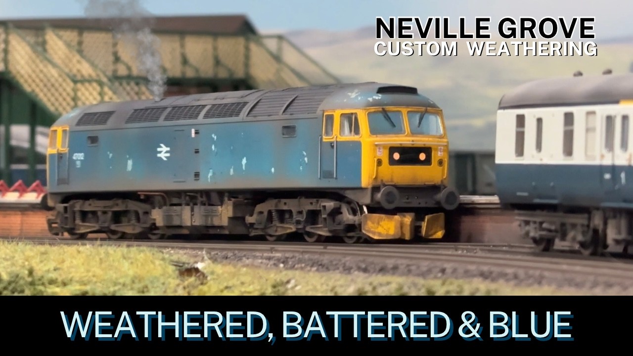 TIRED & TATTY: Custom Weathered Bachmann Class 47