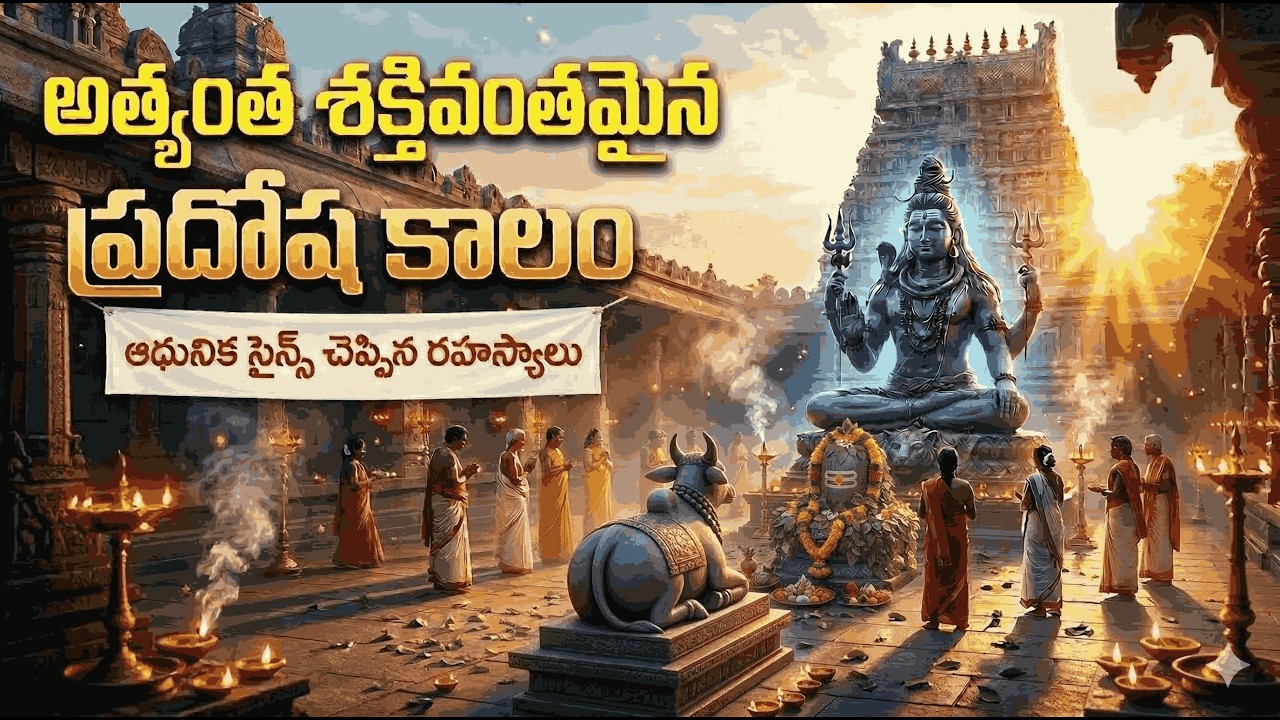 అత్యంత శక్తివంతమైన ప్రదోష కాలం - ఆధునిక సైన్స్  రహస్యాలు #pradosham  #secretfacts #shivabhakti