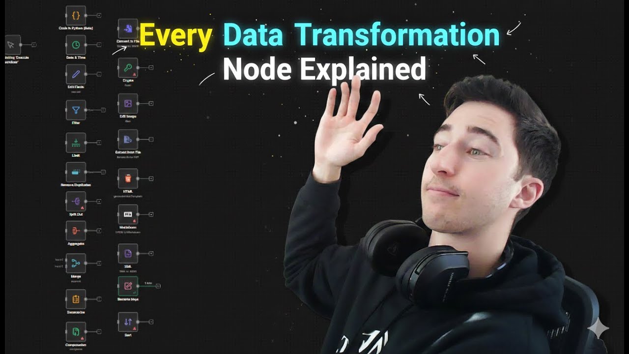 EVERY data transformation node in N8N EXPLAINED
