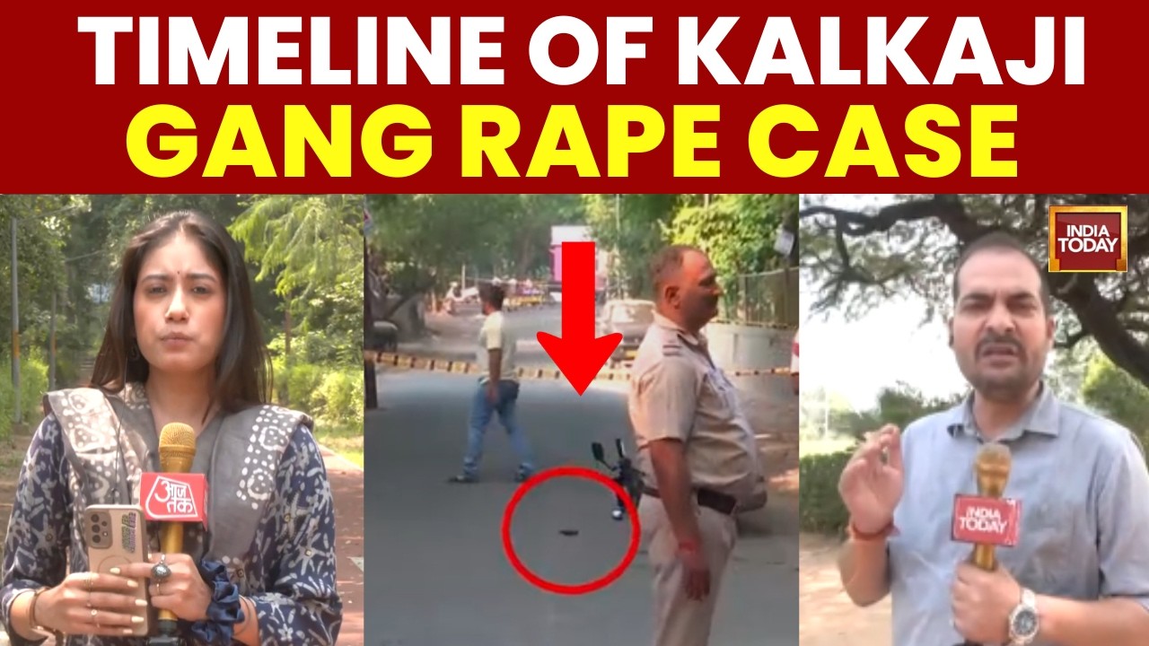Delhi Teen Rape Case: 3 Held In Kalkaji Park Incident; Security Raised | India Today News