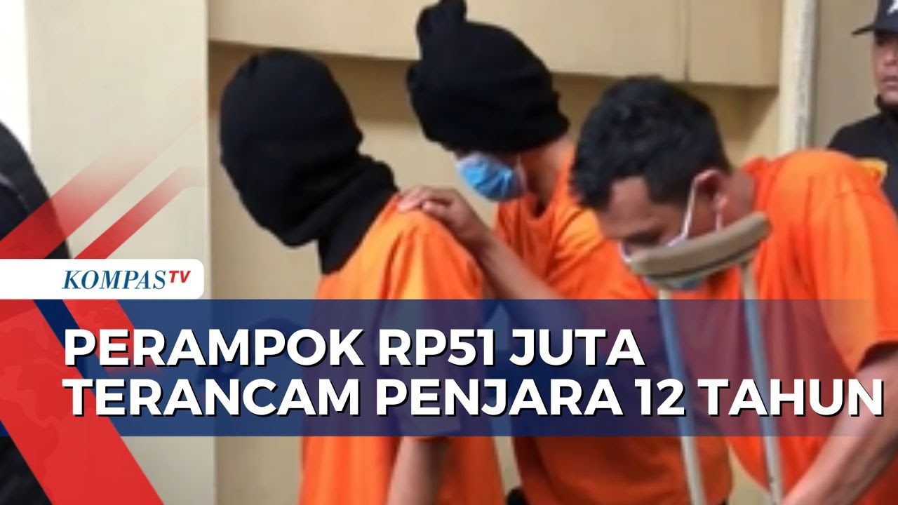 Komplotan Perampok Lintas Provinsi Ditangkap, Incar Nasabah Bank Usai Tarik Uang Tunai!
