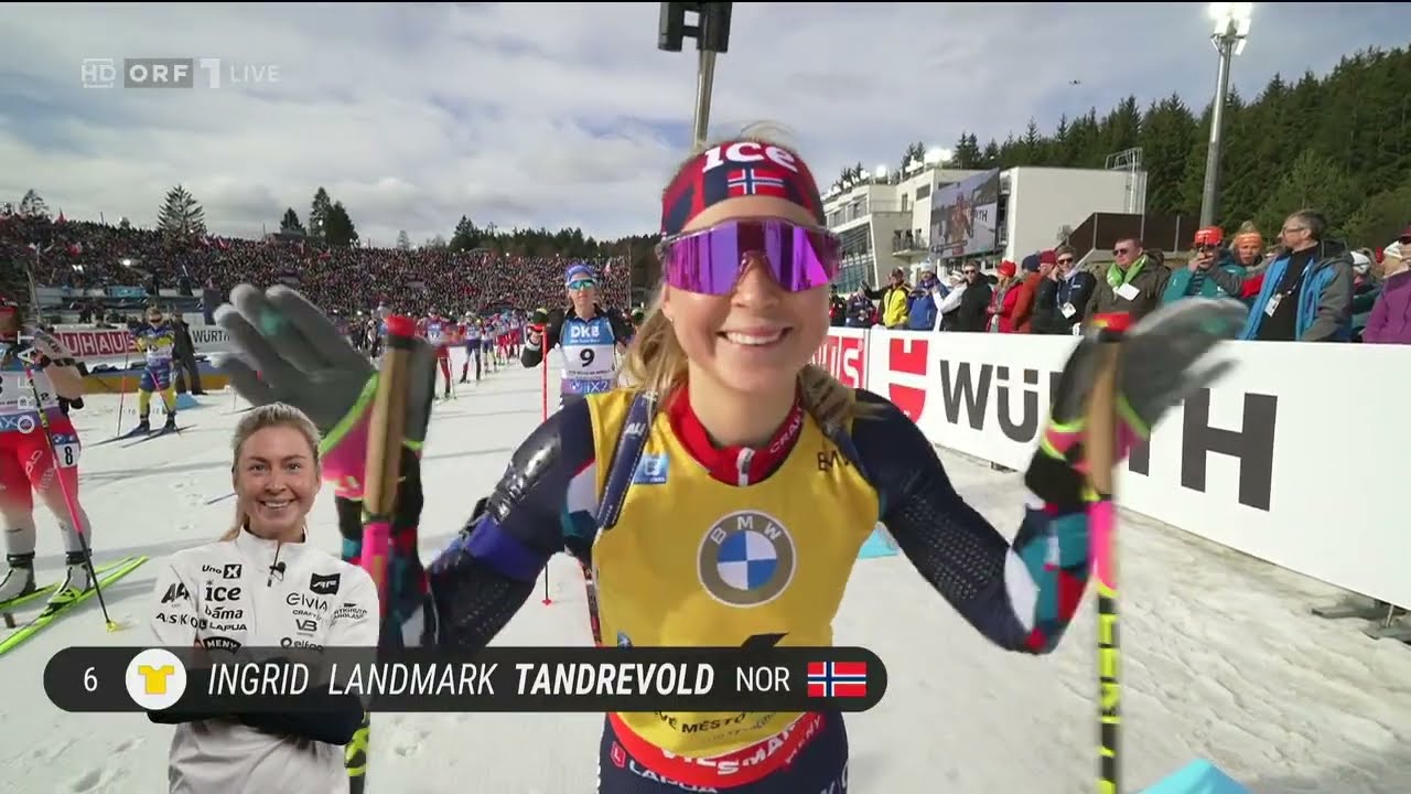 IBU Biathlon WM - Massenstart Frauen - Novo Mesto 2024 - ORF HD