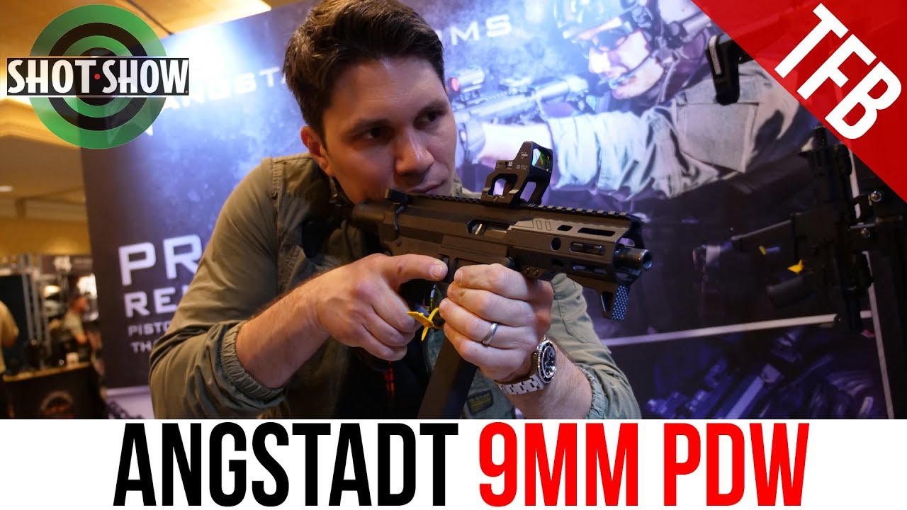 [SHOT Show 2019] Angstadt Arms SCW-9 PDW and PDW Stock