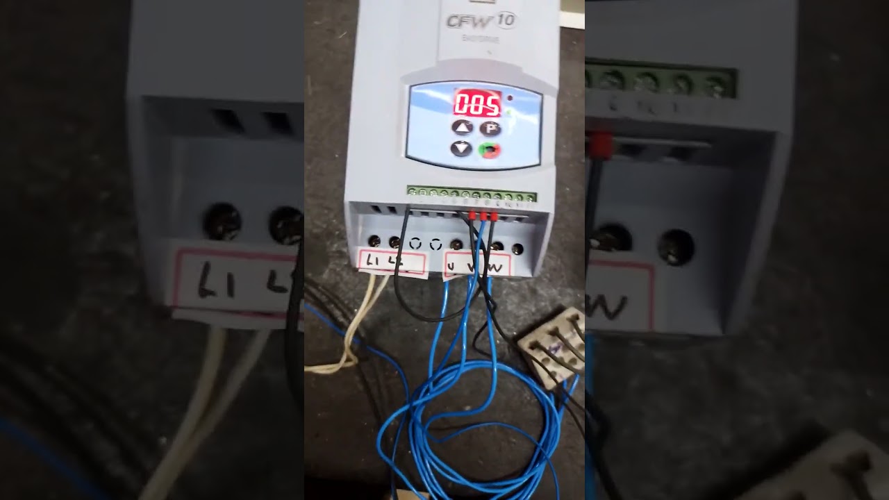 Ligando Inversor CFW10  com Potênciometro de 5k