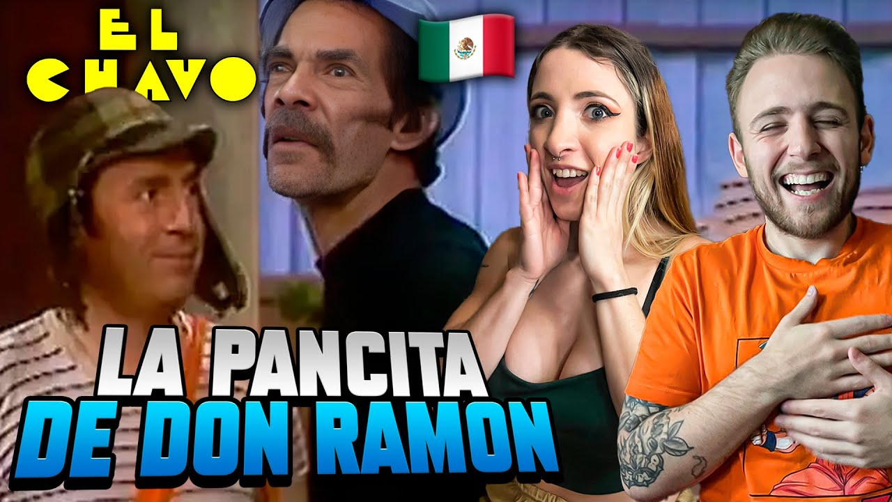 ESPAÑOLES REACCIONAN al CHAVO del 8 - LA PANCITA de DON RAMON - *NOS CAGAMOS de RISA*
