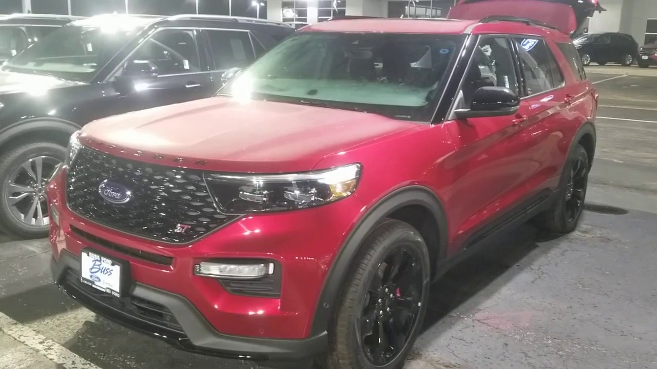 2020 ford explorer Cargo dimension measurements