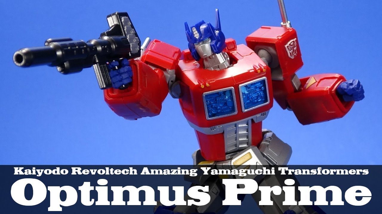 Удивительный обзор фигурки Оптимуса Прайма из серии Transformers Revoltech Kaiyodo Convoy от Yama...