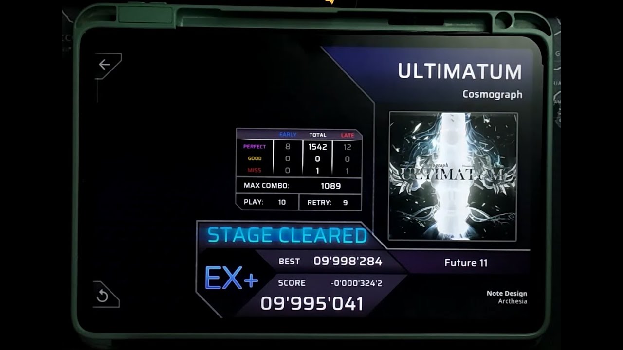 [ArcCreate] ULTIMATUM [Future 10+] 0 - 1