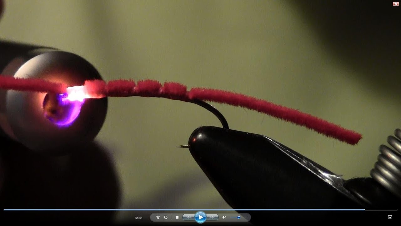 Bullet Proof San Juan Worm | Fly Tying Instructions Video