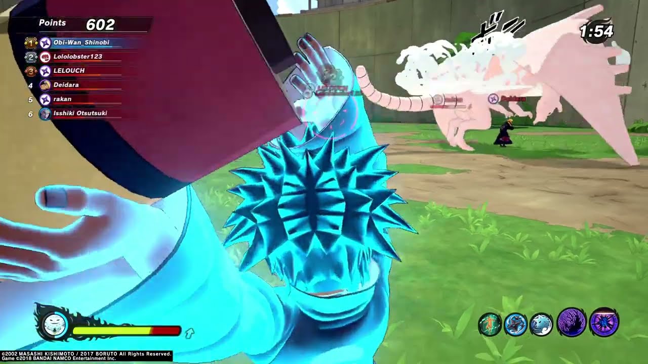 Tenten scroll weapon is a spammers's wet dream NARUTO TO BORUTO: SHINOBI STRIKER