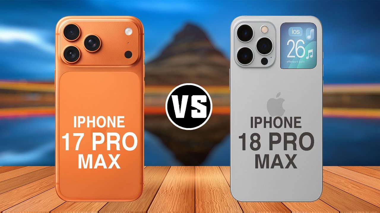 iPhone 17 Pro Max vs iPhone 18 Pro Max &ndash; Full Comparison & First Look