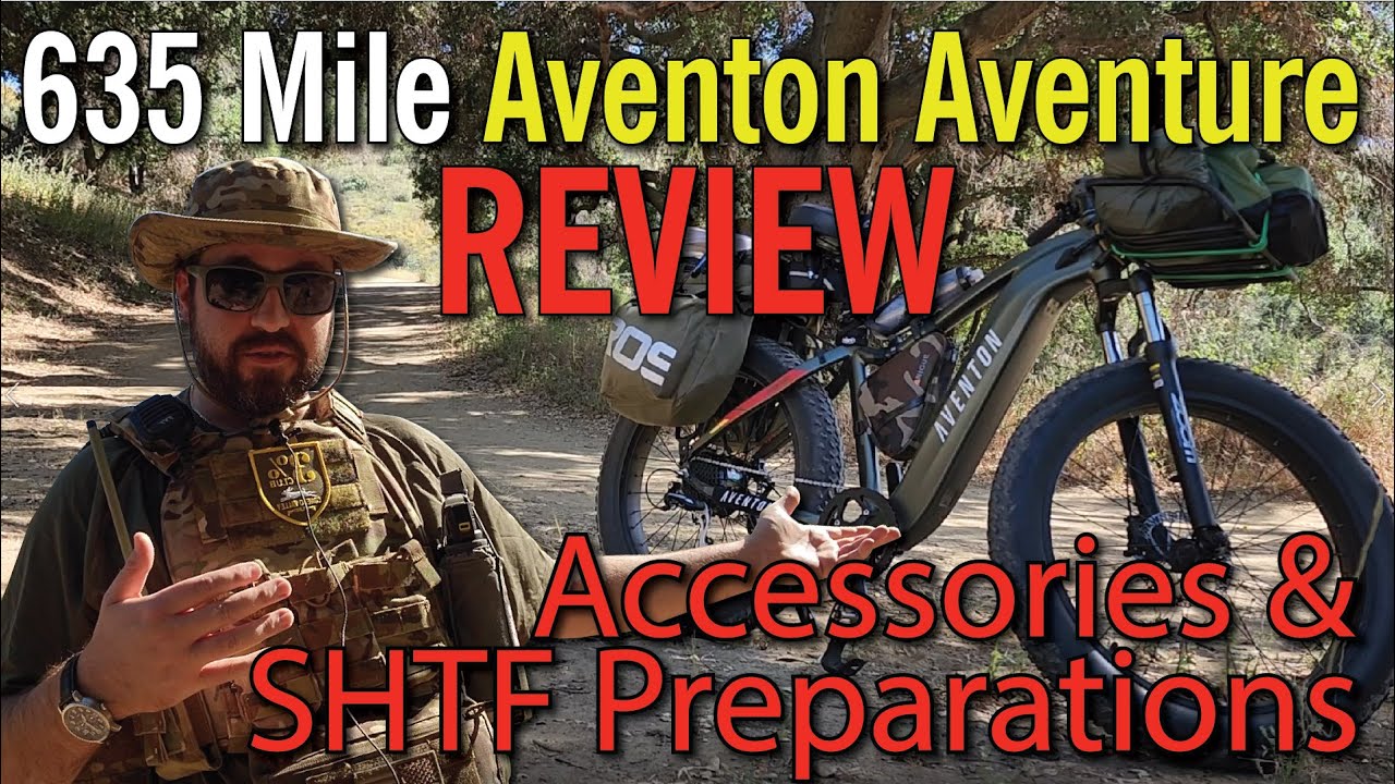 Обзор и аксессуары для 635-мильного электровелосипеда (Aventon Aventure): советы по подготовке к ЧС