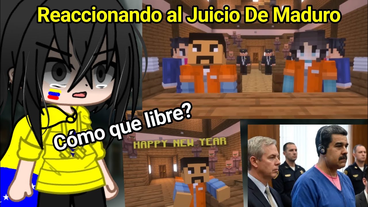 Reaccionando Al JUICIO DE MADURO En Minecraft ☠️ ¿Inocente? 