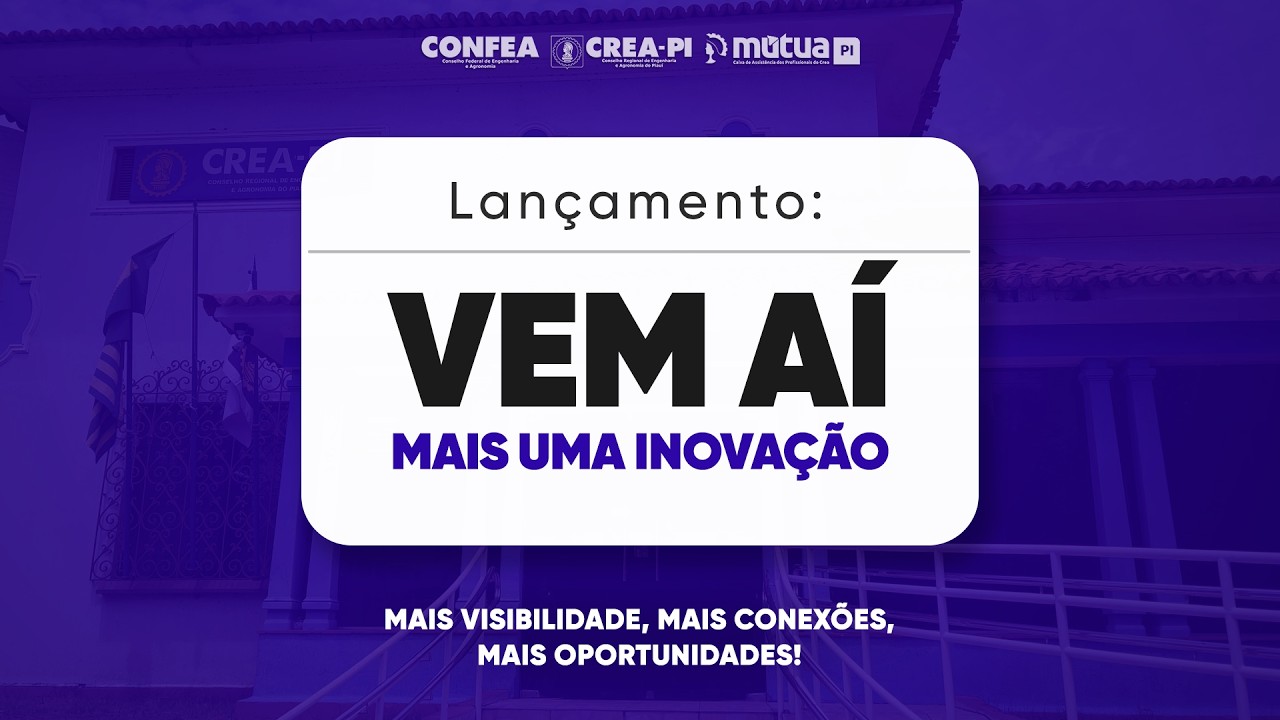 (Live de Lançamento do CREA INDICA)