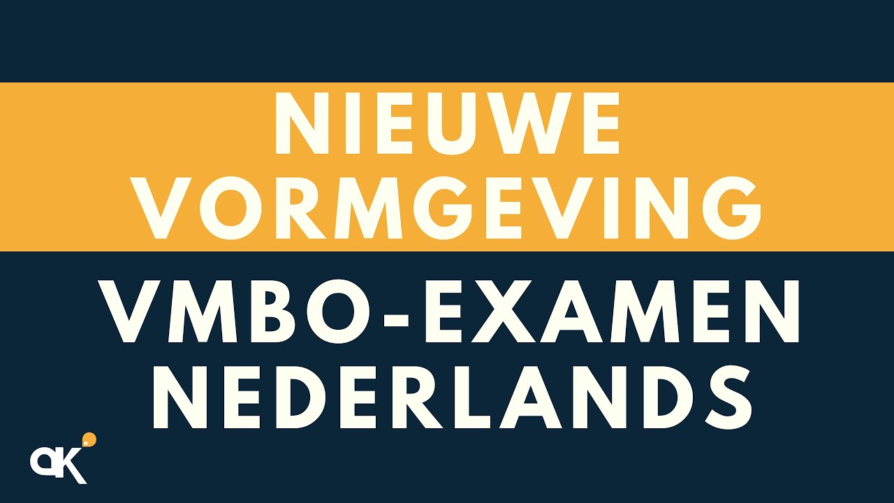 Nieuw uiterlijk vmbo-examen Nederlands