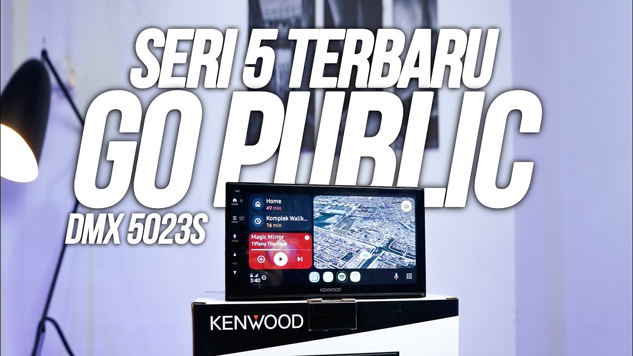 AKHIRNYA SERI 5 TERBARU KENWOOD TELAH TIBA - KENWOOD DMX 5023 S