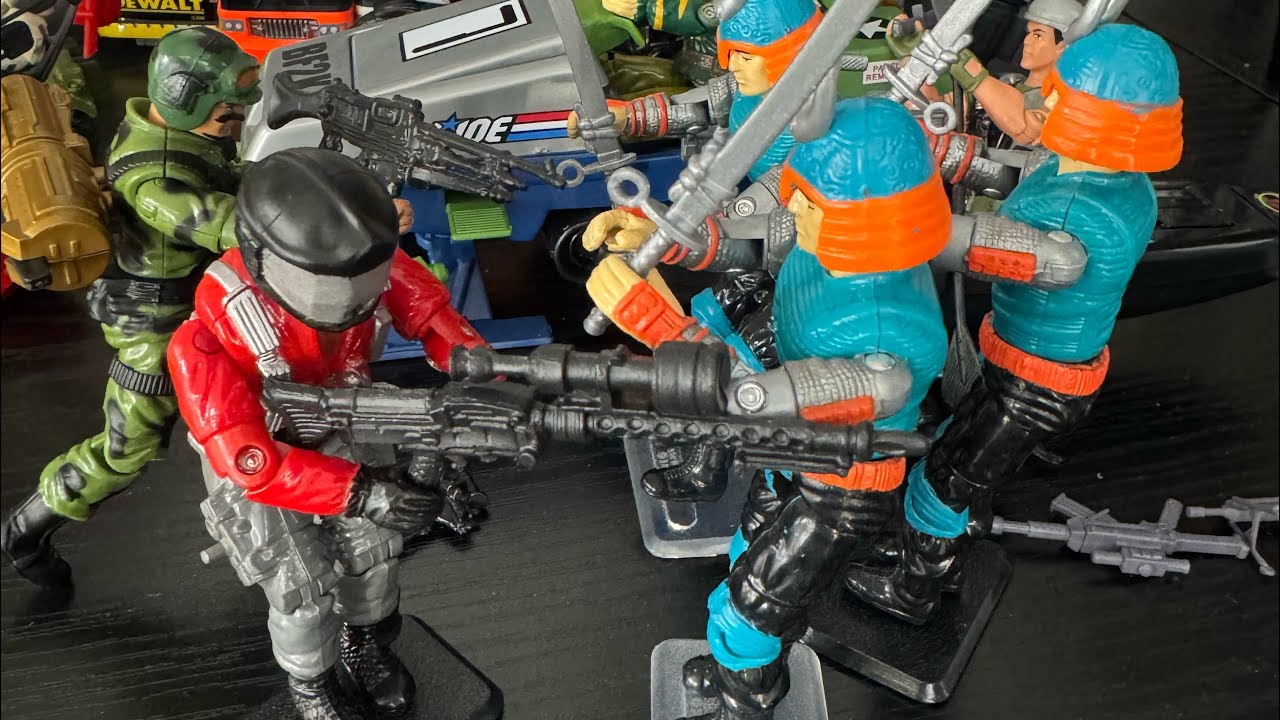 You gotta see this G.I.Joe Brazilian and International Unboxing!!!