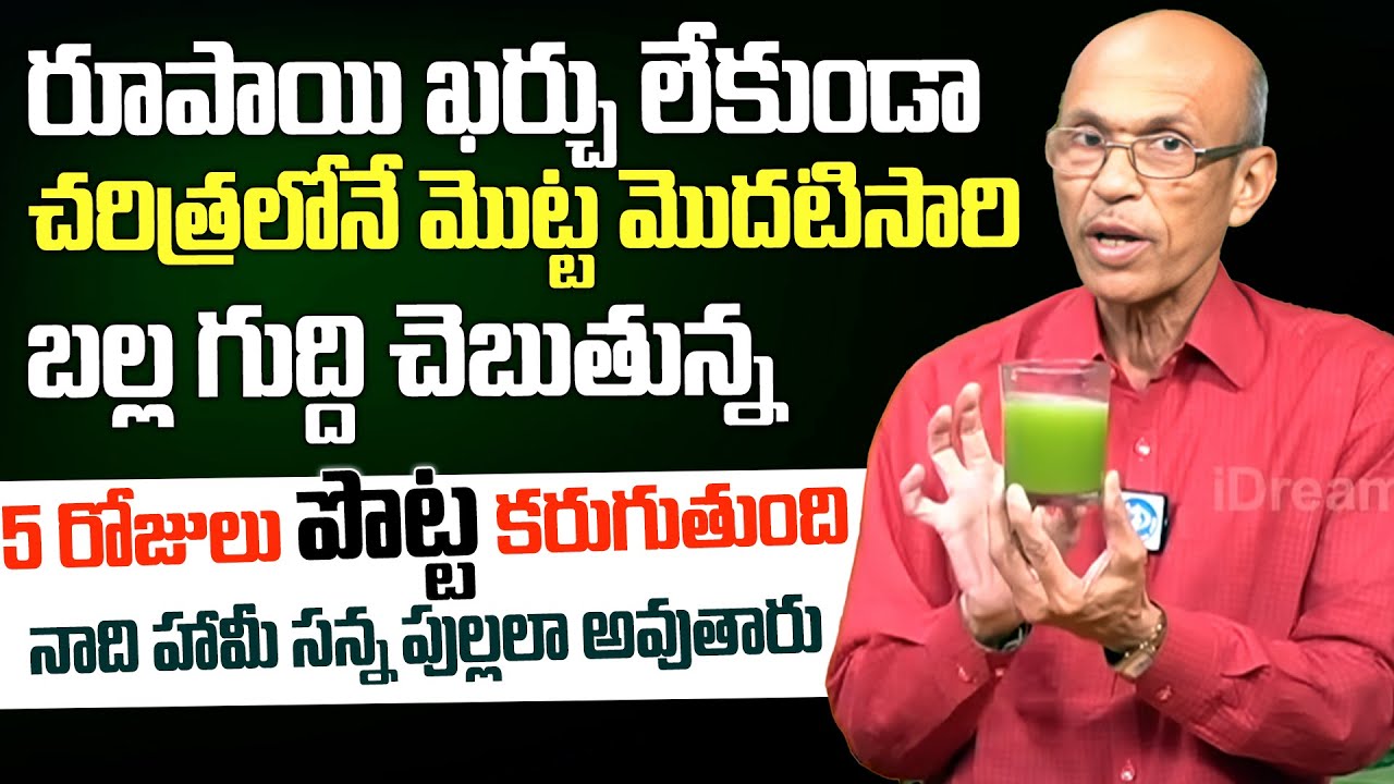 Dr Madhusudhana Sharma About 5 రోజులు పొట్ట మొత్తం కరుగుతుంది iDream Health Talks
