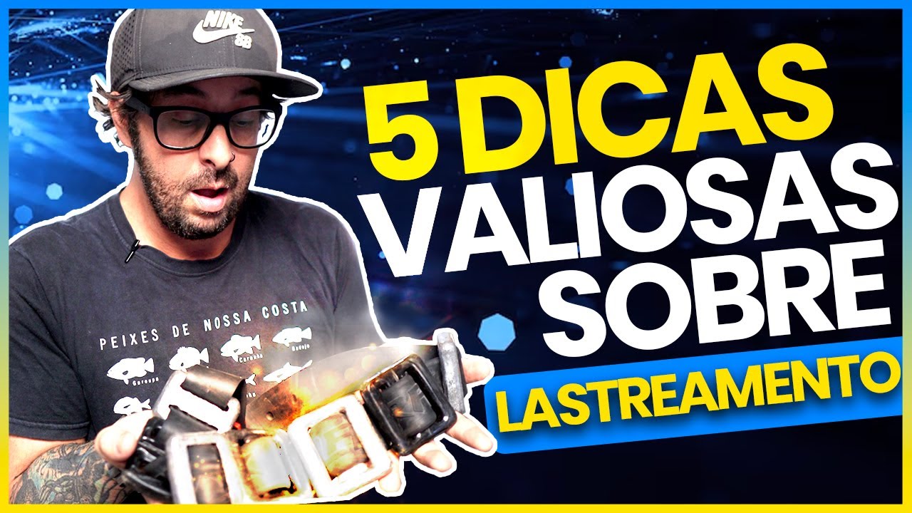 Como calcular o lastro na Pesca Sub e no mergulho. qual melhor cinto para lastro, o que é lastro?