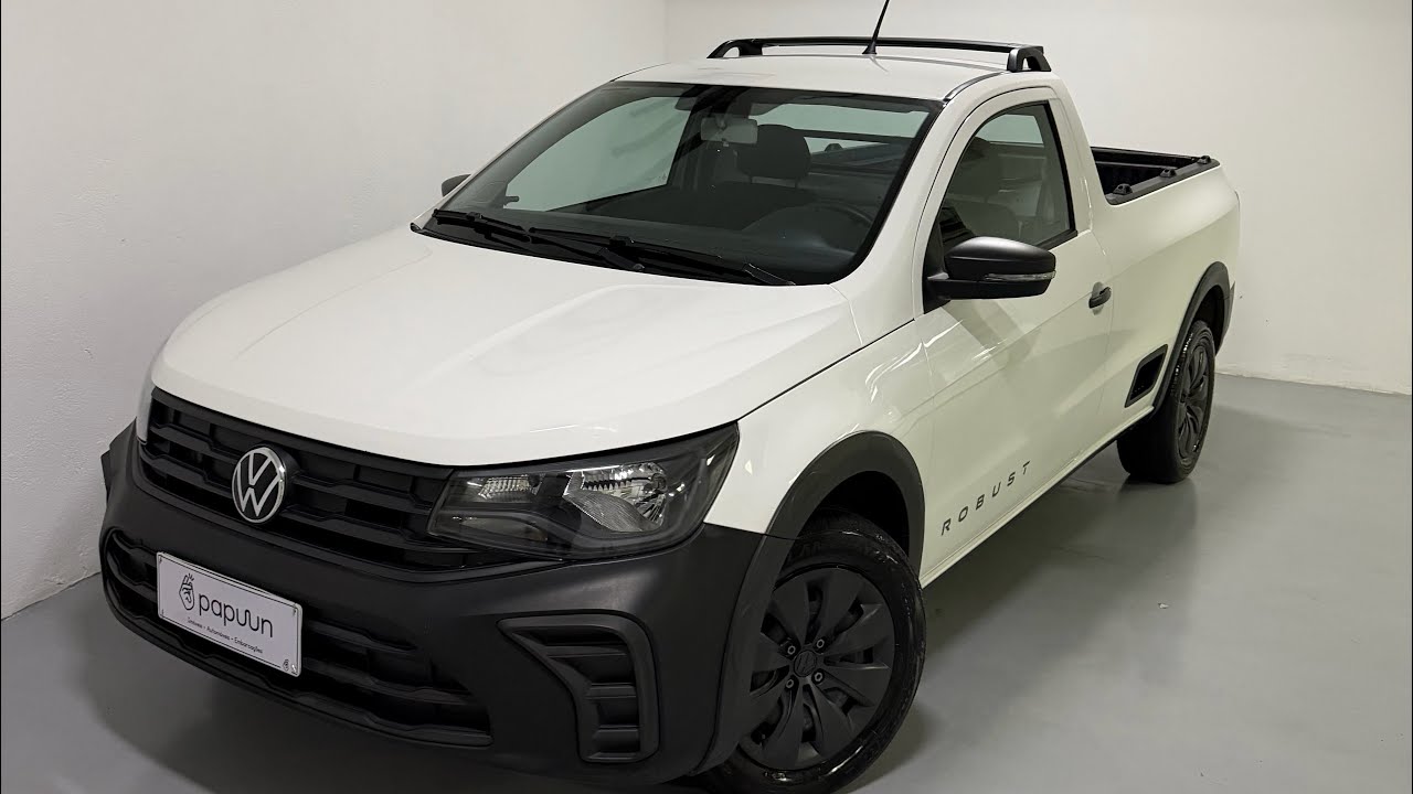 Volkswagen Saveiro Robust 2025! 🚀