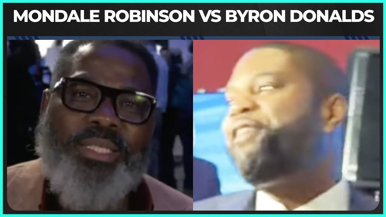 Mondale Robinson EVISCERATES Byron Donalds at DNC