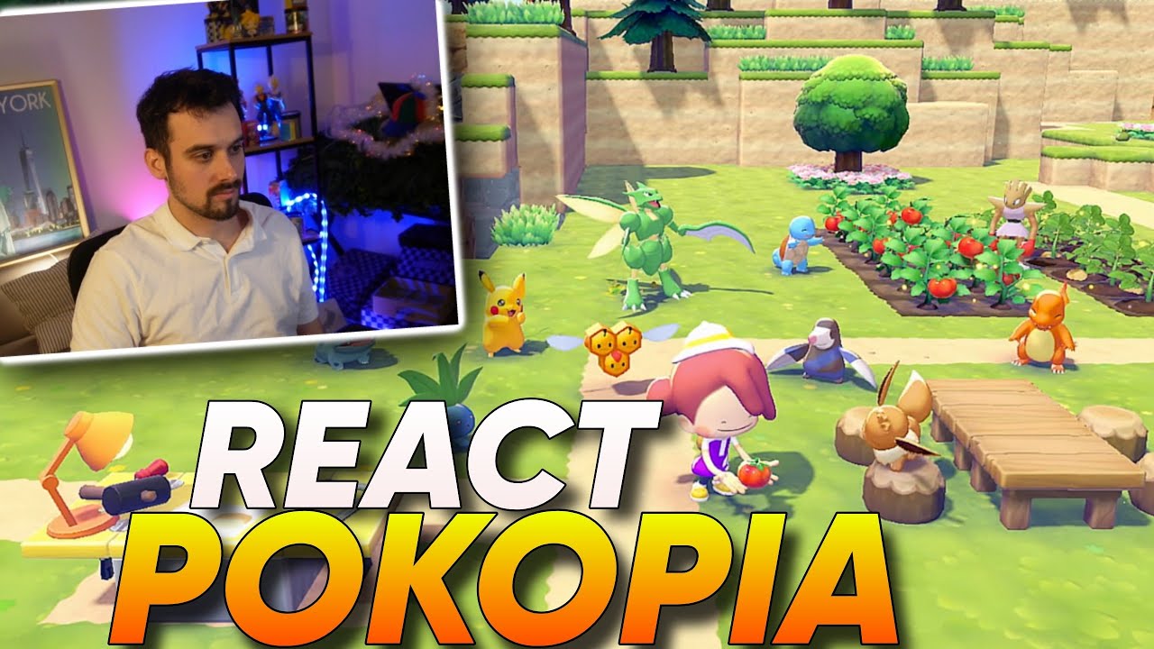 REACT aux PREMIERS TEST / AVIS sur le NOUVEAU JEU POKOPIA 