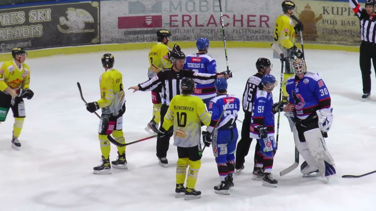 HIGHLIGHTS || Fassa Falcons vs. Vienna Capitals Silver || 22.01.2022