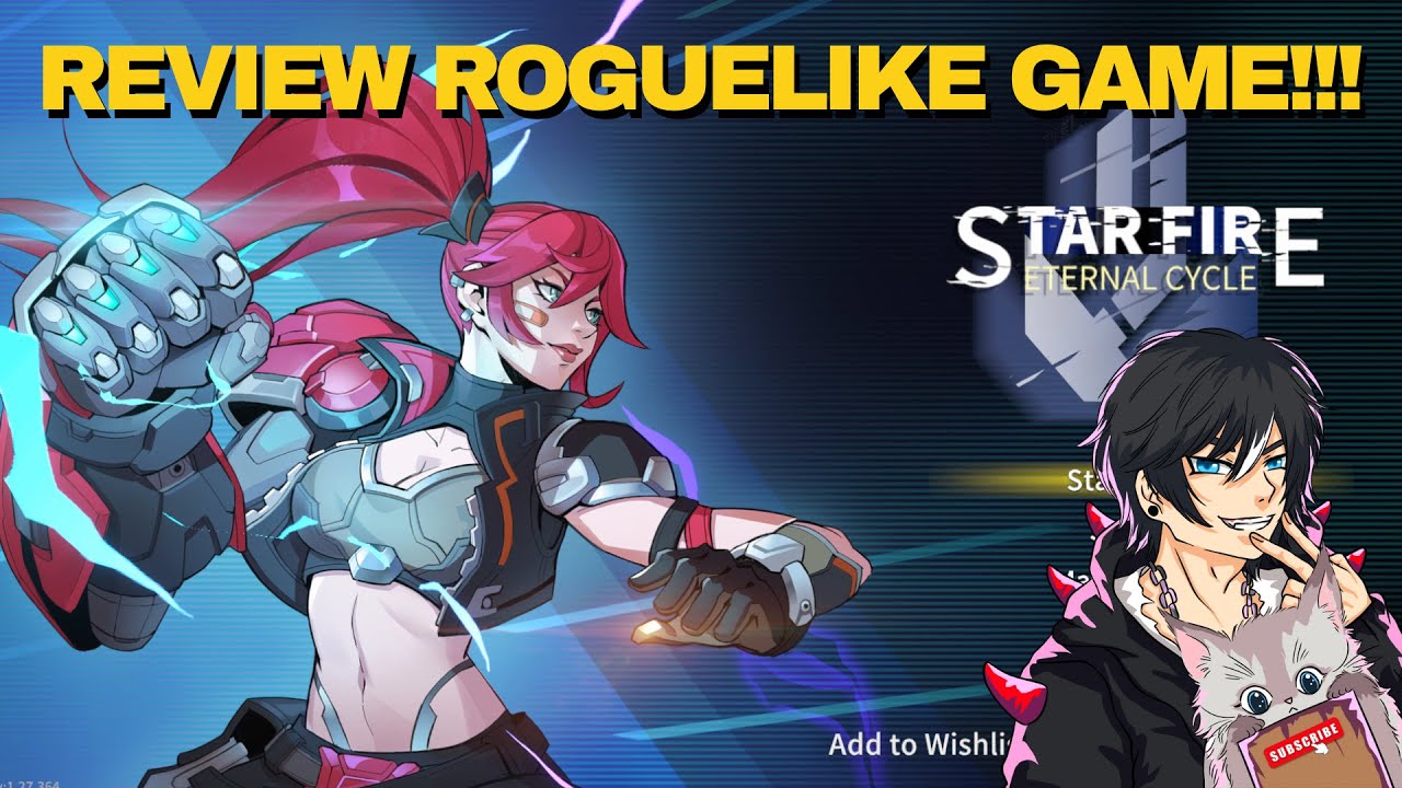 Aku Mencoba Bermain Game Roguelike Demo Dari Steam!!! - Star Fire: Eternal Cycle