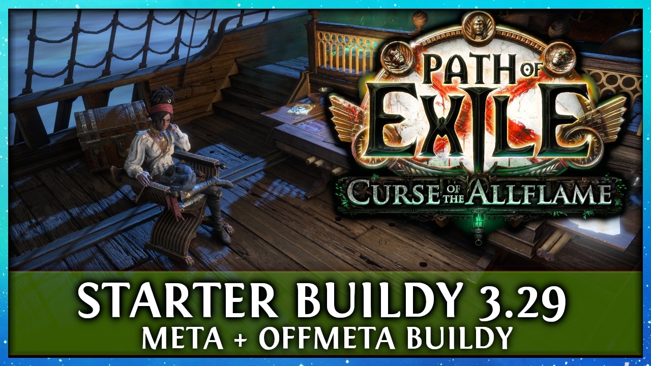 [PoE] STARTER BUILDS for league 3.29 in Path of Exile | Curse of The Allflame