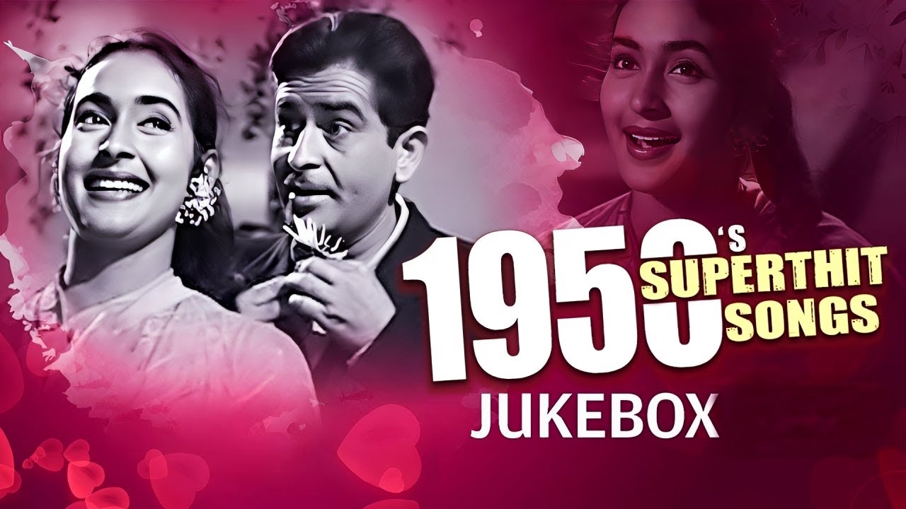 50s Evergreen 25 Old Hindi Songs | Iconic Tracks from Dev Anand & Raj Kapoor | Rafi - Lata Hits
