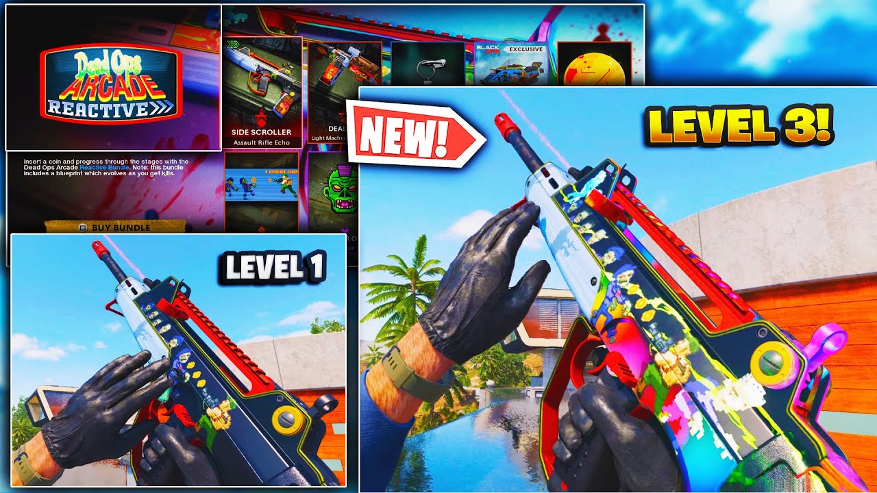 the NEW DEAD OPS ARCADE REACTIVE BUNDLE in COLD WAR! 🔥