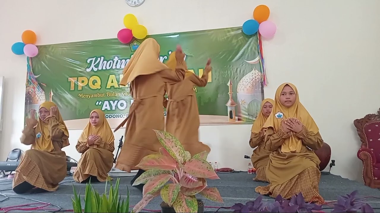 Tarian islami Tpq Al hidayah