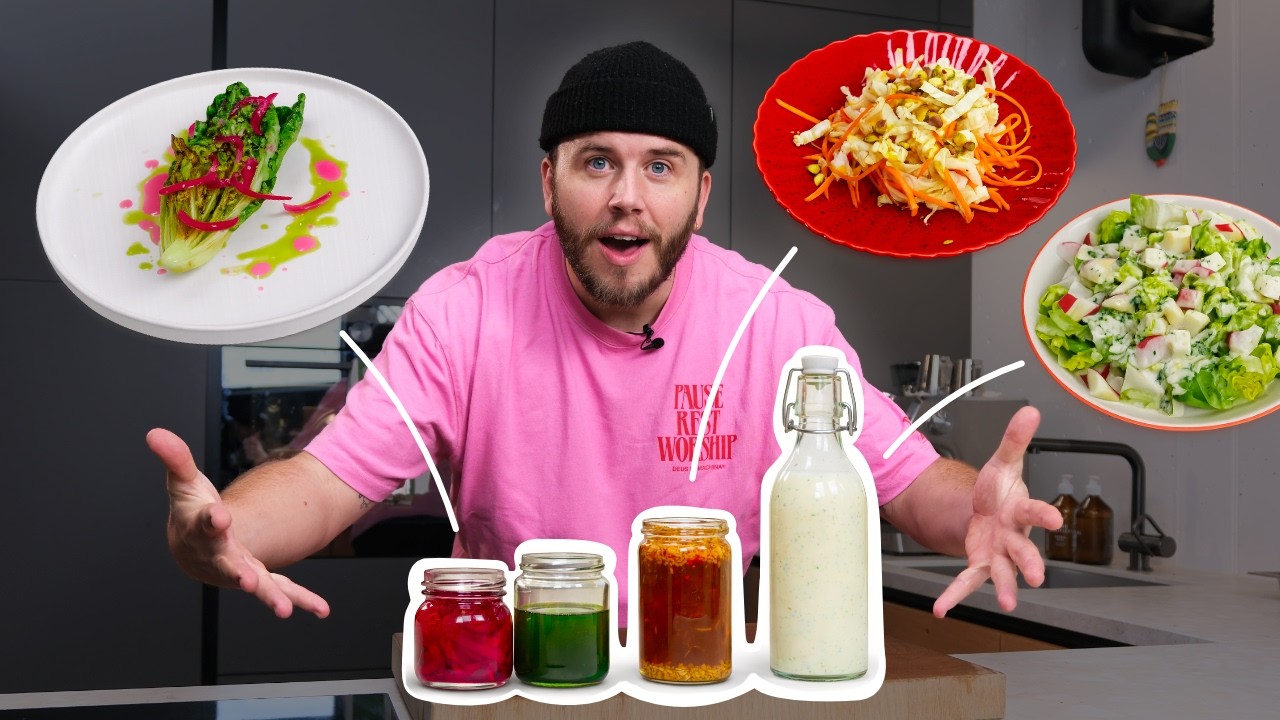 3 Dressings, die jeden Salat sofort besser machen
