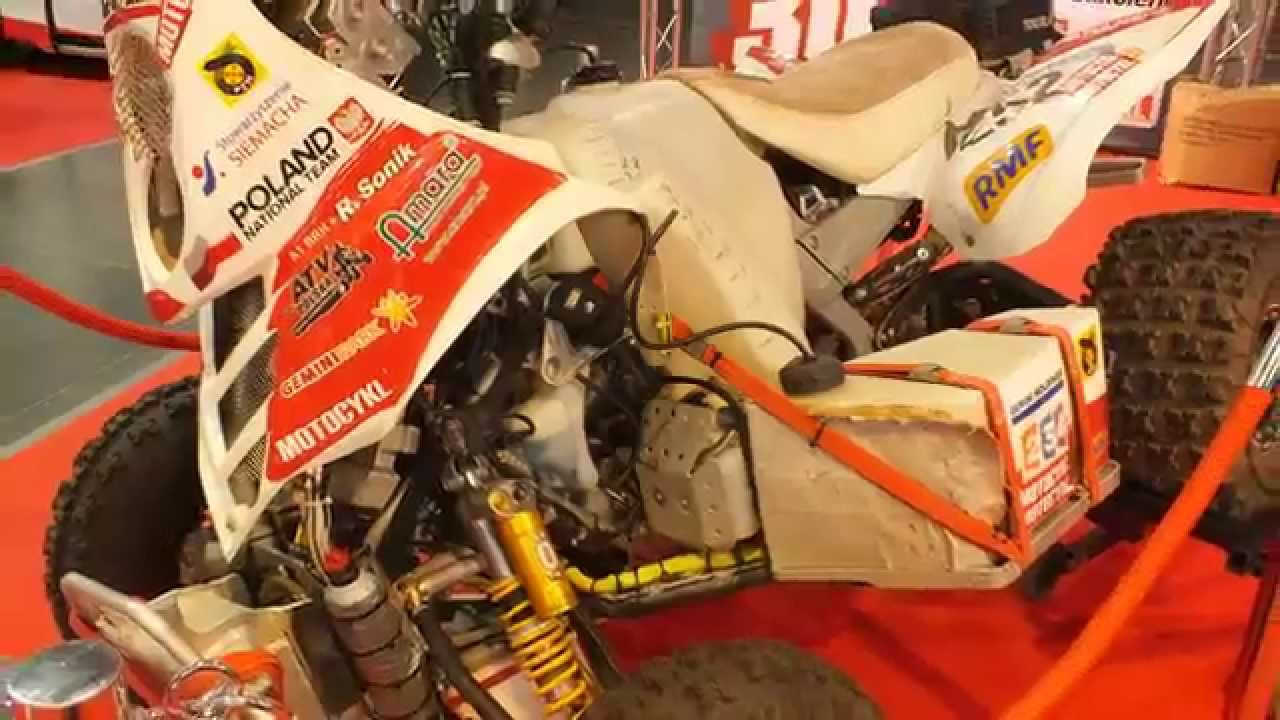 Yamaha Raptor - Rafał Sonik - Dakar 2014 - na Motor Show 2014 Poznań