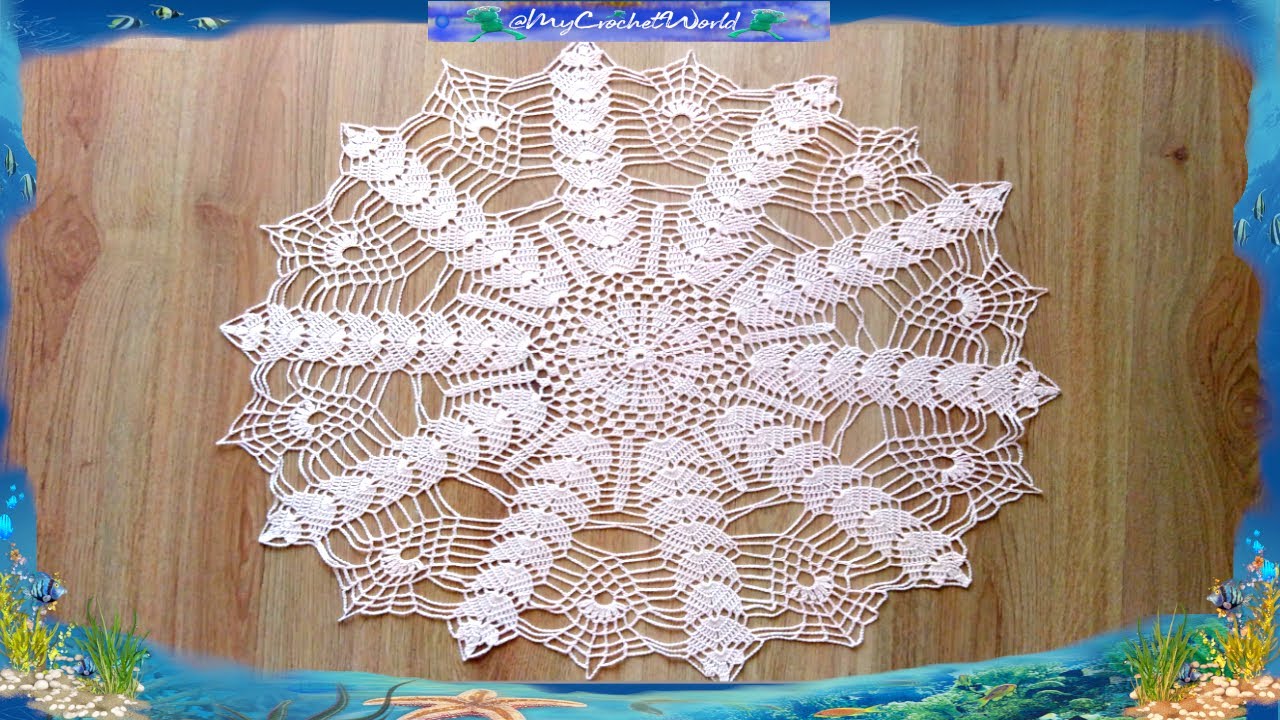 Serwetka - Rozgwiazda Cz.3 #dolly #szydełkowanie #serwetka #tutorial  @mycrochetworld