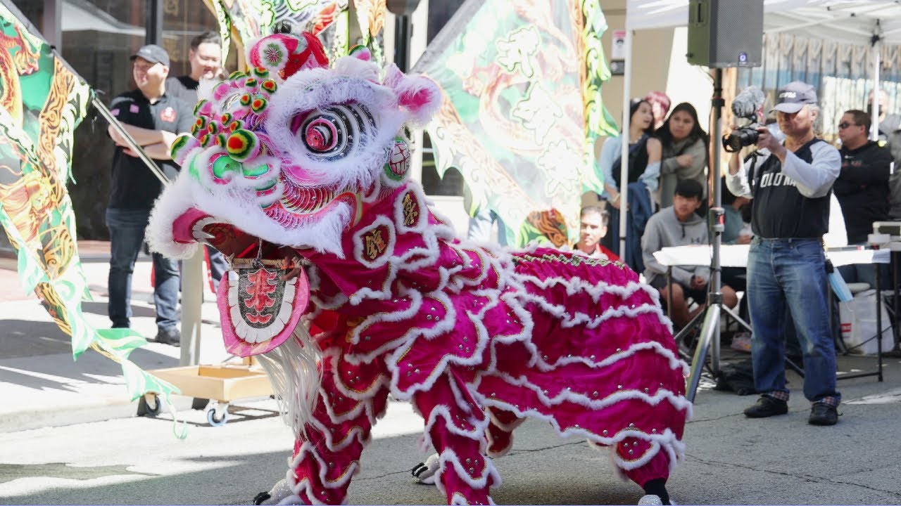 Mak Fai Traditional Lion Dance Performance - 2022 Lion Dance Festival in San Francisco