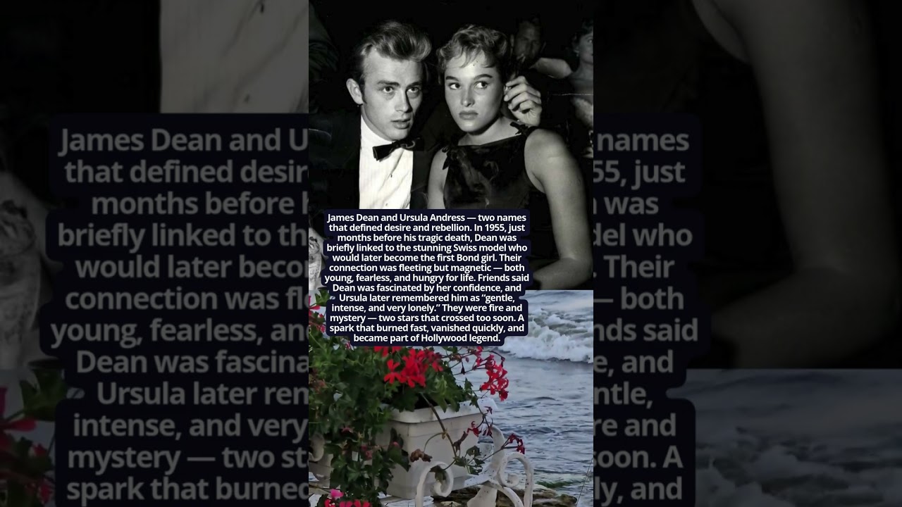 James Dean and Ursula Andress &mdash; Beauty, Mystery, and the Wild Heart of Hollywood ##facts #love