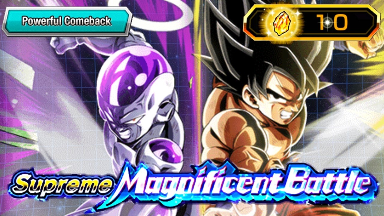 Powerful Comeback TEAM ONLY! How to Beat Supreme Magnificent Stage 3 vs Goku & Vegeta Dokkan Battle